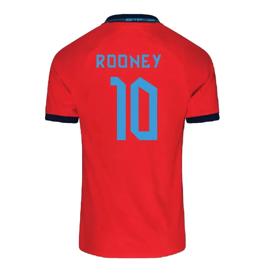 Футболка England Away Rooney 10, красный — фото 2
