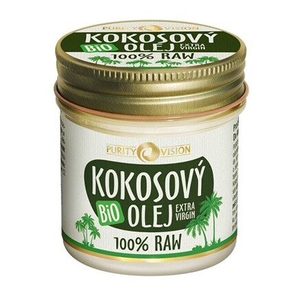 

Сырое органическое кокосовое масло, объем 370 мл. Purity Vision