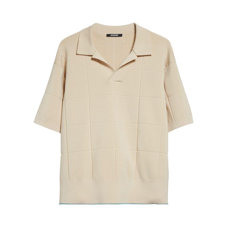 

Поло Jacquemus Le Polo Bacino 'Off White', белый