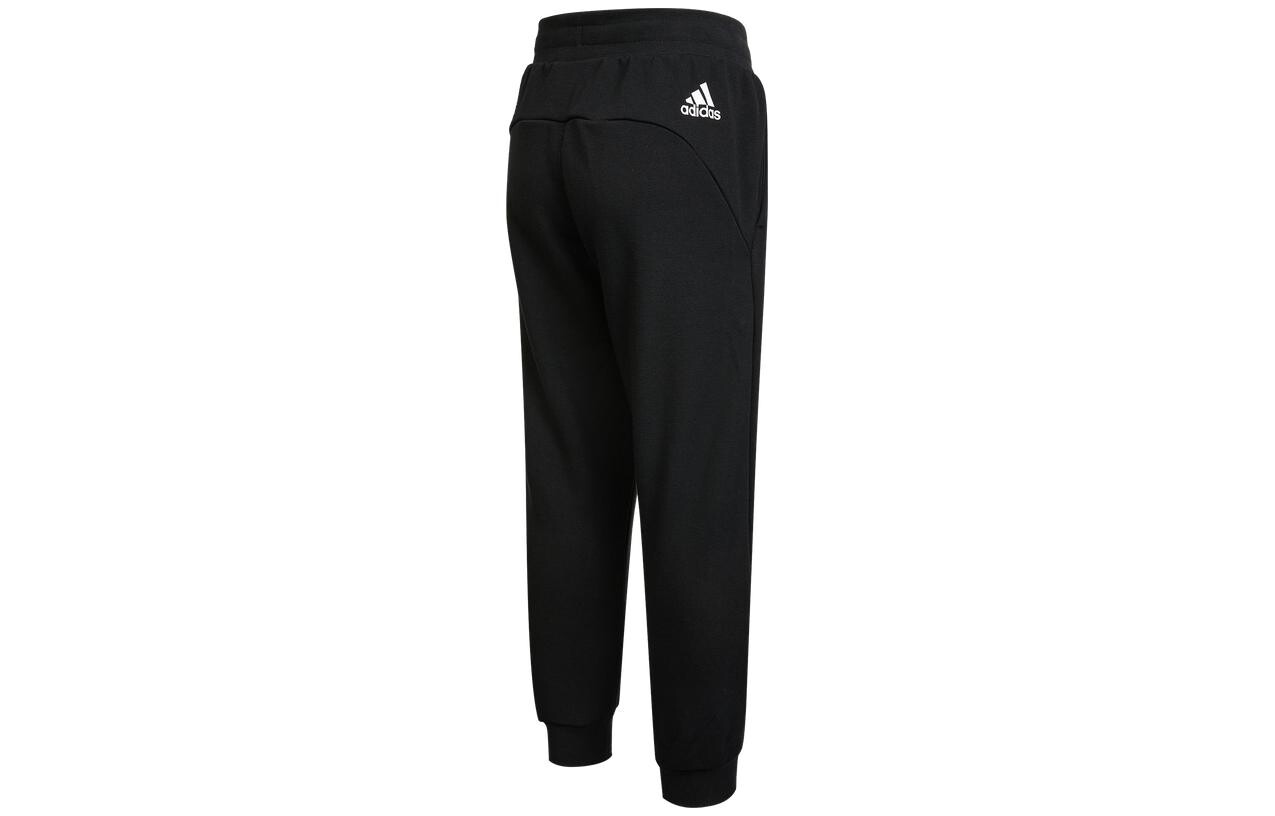 Детские трикотажные спортивные штаны Adidas, черный — фото 2