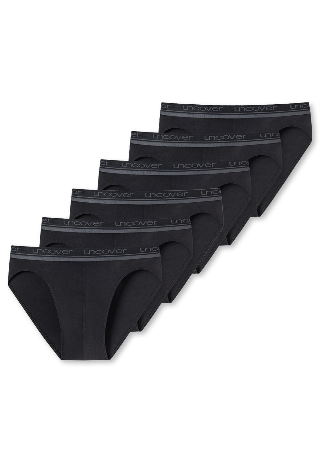 

Трусы UNTERHOSE 6ER PACK BASIC uncover by Schiesser, черный