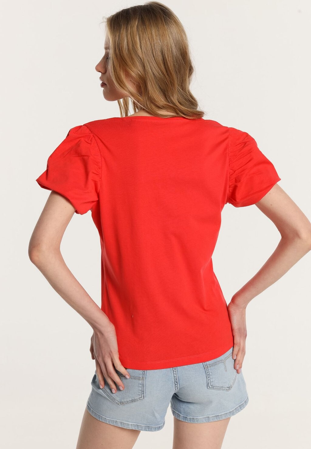 

Футболка с принтом LOIS Jeans, красный