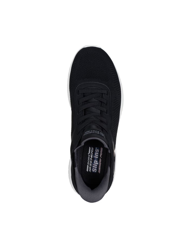 Кроссовки на шнуровке BOBS SQUAD CHAOS Skechers, черный — фото 2