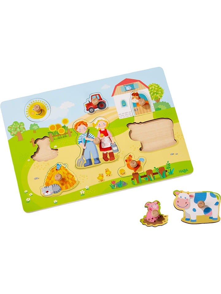 

Головоломка с пуговицами «На ферме» - для детей от 12 месяцев