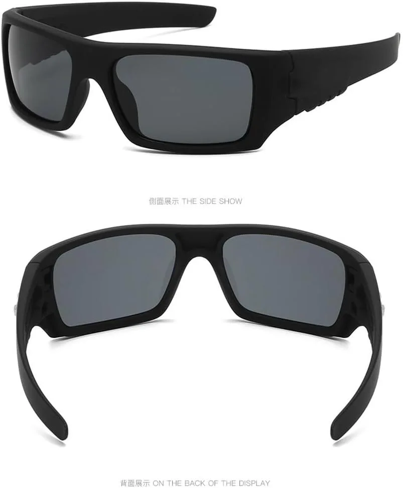 

Модные винтажные солнцезащитные очки для мужчин и женщин, ретро-очки для вождения, рыбалки, с защитой от УФ-излучения UV400, прямоугольной формы HYYZZC, C5