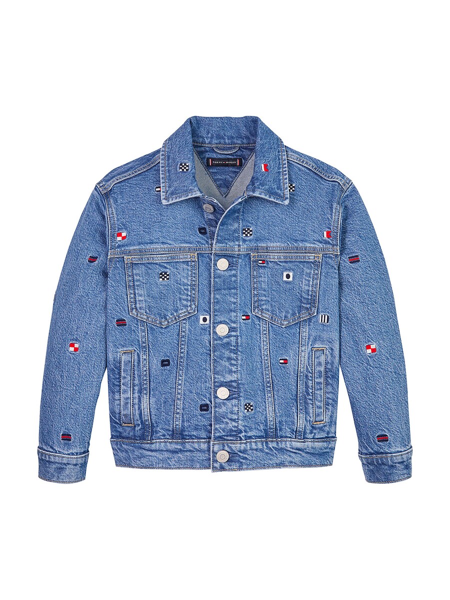 

Куртка TOMMY HILFIGER Between-Season, цвет Navy/Blue denim