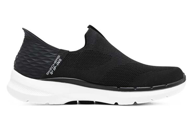 Go Walk 6 Кроссовки для мужчин с низким верхом, черные/белые Skechers — фото 2