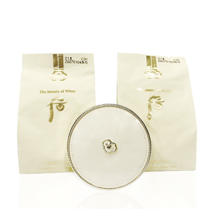 

The History Of Whoo Gong Jin Heung Luxury Style Gold Queen Double Core Air Cushions Flawless Concealing Natural 13g