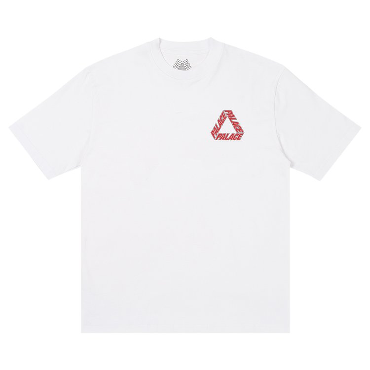 

Футболка Palace P-3 Outline T-Shirt, белый