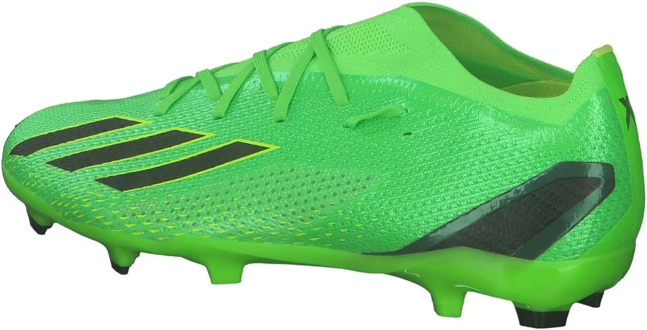 Кроссовки Adidas Unisex X Speedportal.2 для твердого грунта, Solar Green Core Black Solar Yellow — фото 3