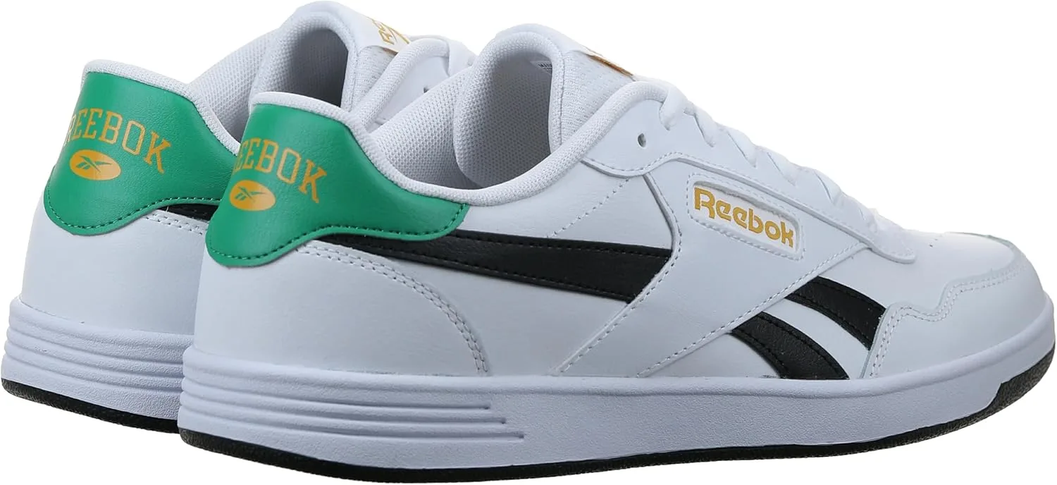 Кроссовки Reebok унисекс Reebok Court Advance, белый/черный/зеленый — фото 4