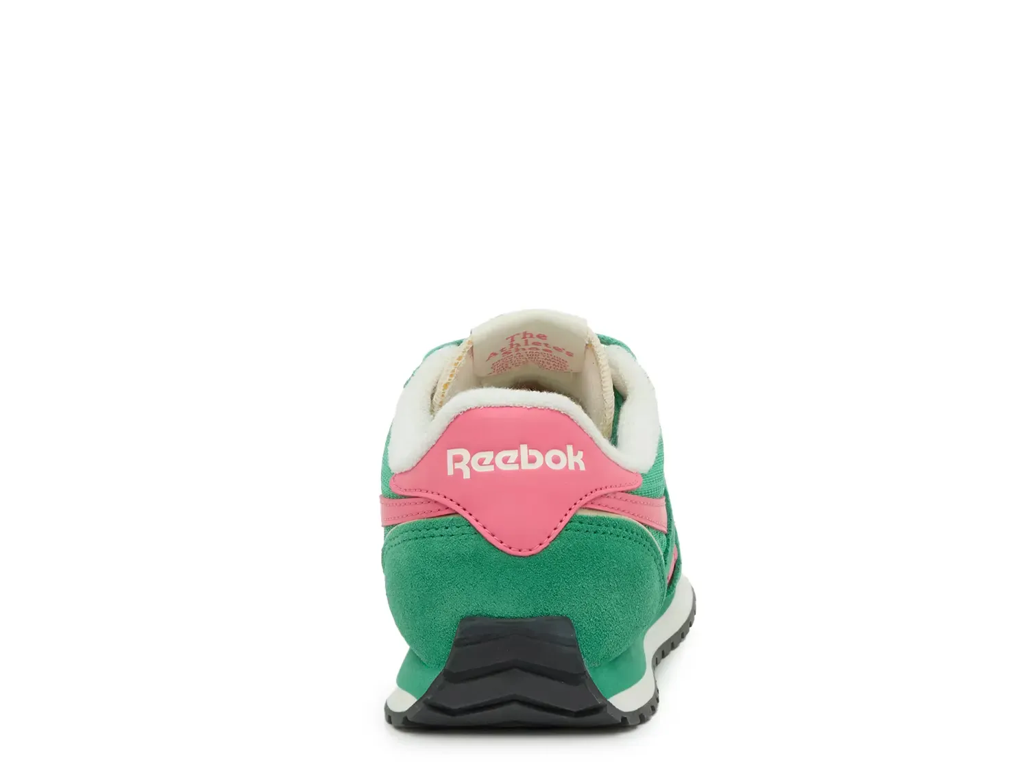 Кроссовки Classic AZ - женские Reebok, Green/Pink — фото 4