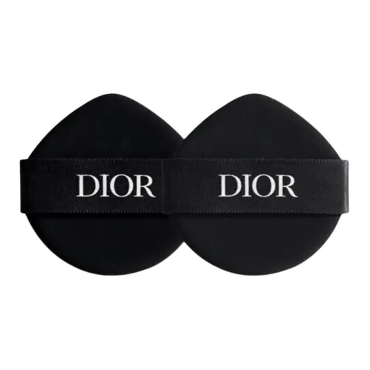 DIOR Мягкая спонж-пудра для воздушной подушки, Smooth Satin Air Cushion Powder Puff*2