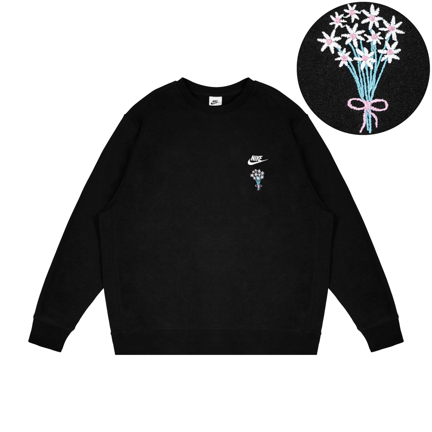 

Nike Фантазийный свитшот унисекс черный