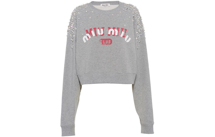

Толстовка женская Miu Miu, серый