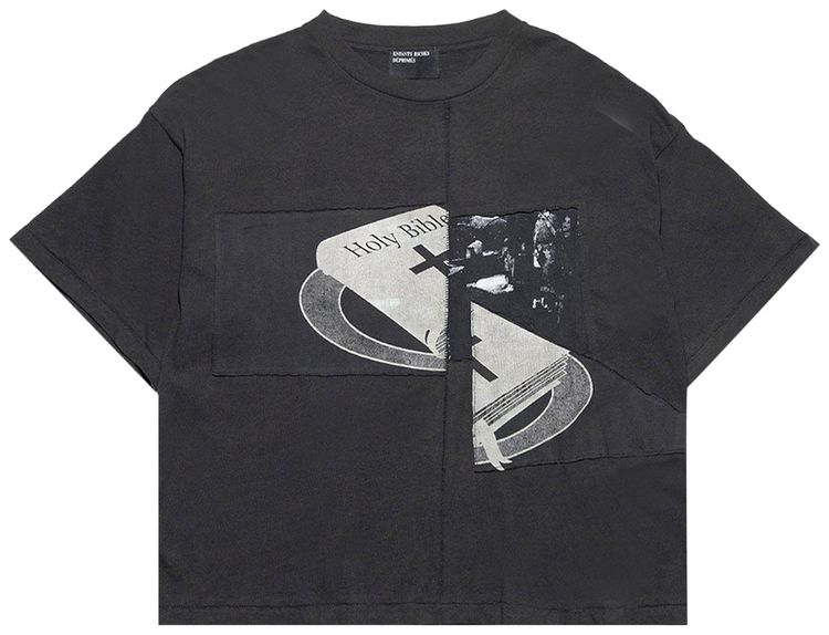 

Футболка Enfants Riches Déprimés Holy Bible Assemblage T-Shirt 'Black', черный