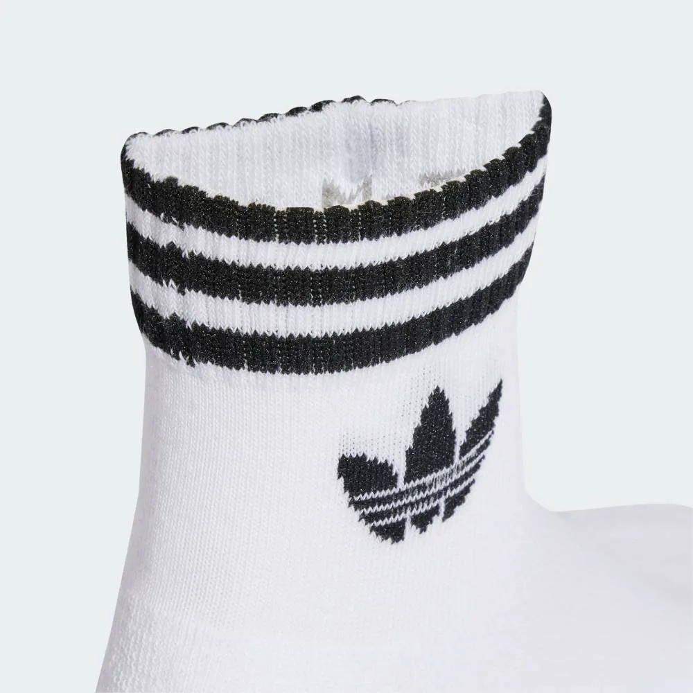 Носки Three Stripes до щиколотки, комплект из 3 пар Adidas, white — фото 3