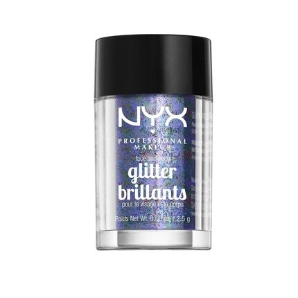 

NYX Professional Makeup Face & Body Glitter фиолетовый