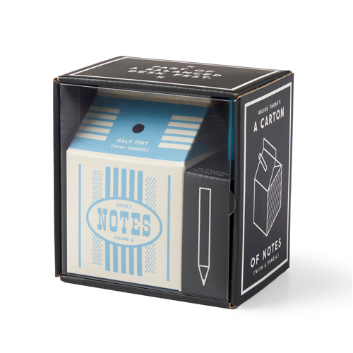 

Книга Fresh Ideas Milk Carton Note Set