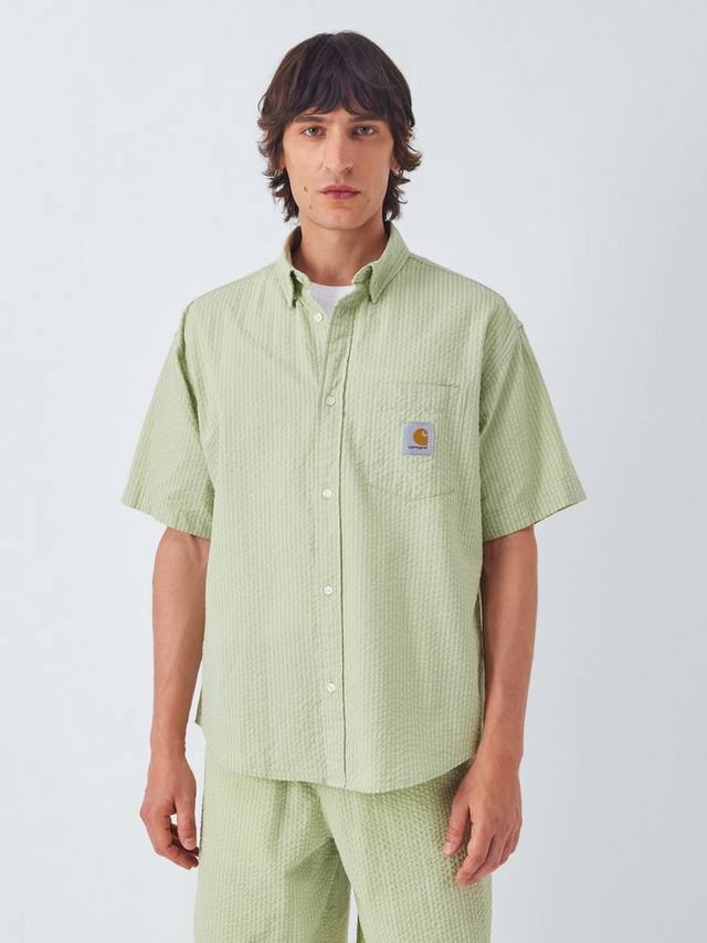 

Толанд хлопковая рубашка Regular Fit с короткими рукавами Carhartt WIP, Toland Stripe