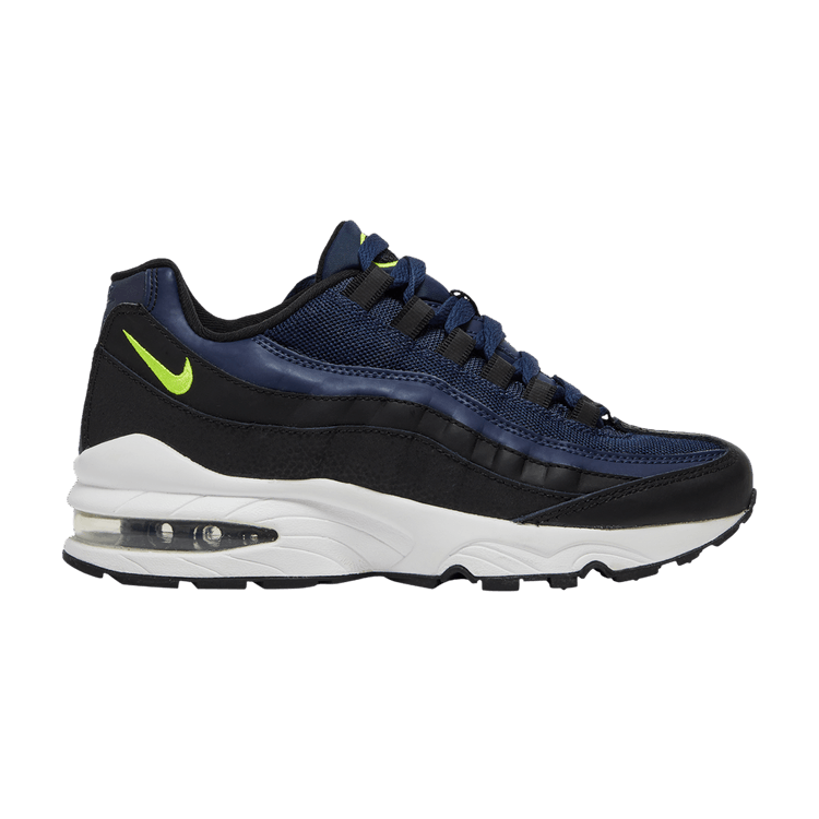 

Кроссовки Nike Air Max 95 GS 'Midnight Navy Lemon Venom', черный