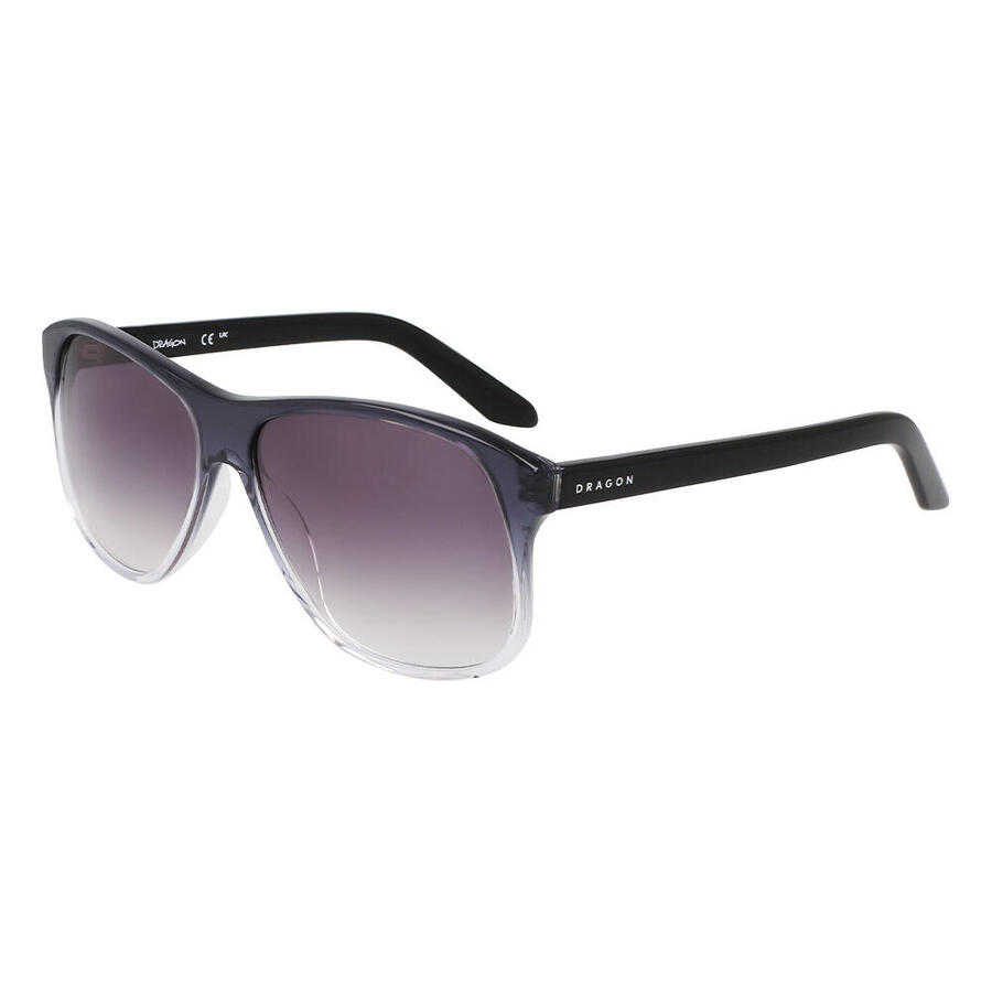 

DRAGON Солнцезащитные очки унисекс BODHI - черный градиент/дымчатый градиент с линзами Lumal