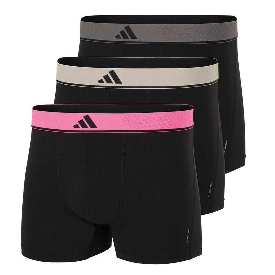 

ADIDAS Мужские облегающие шорты-боксеры Trunk - Active Micro Flex, чёрные