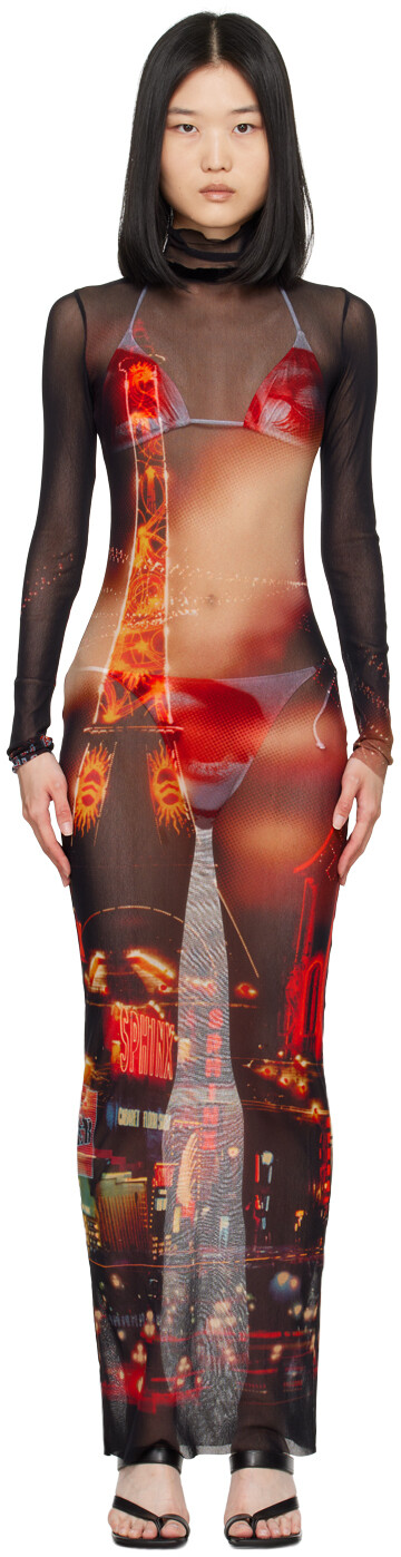 

Красное платье 'The Pigalle' axi Jean Paul Gaultier