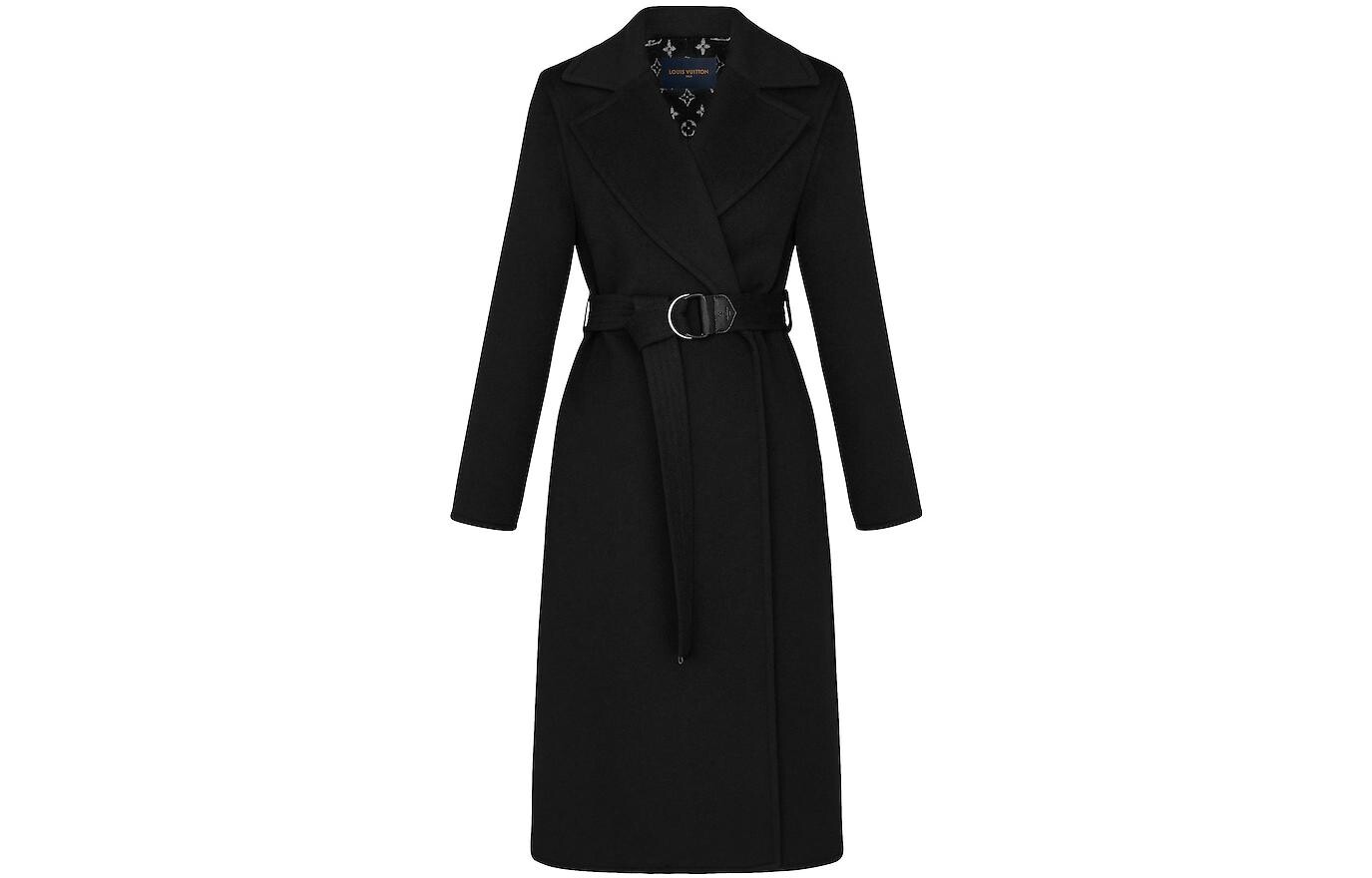 

Новые квартальные продукты LV Coat Women's Black Louis Vuitton