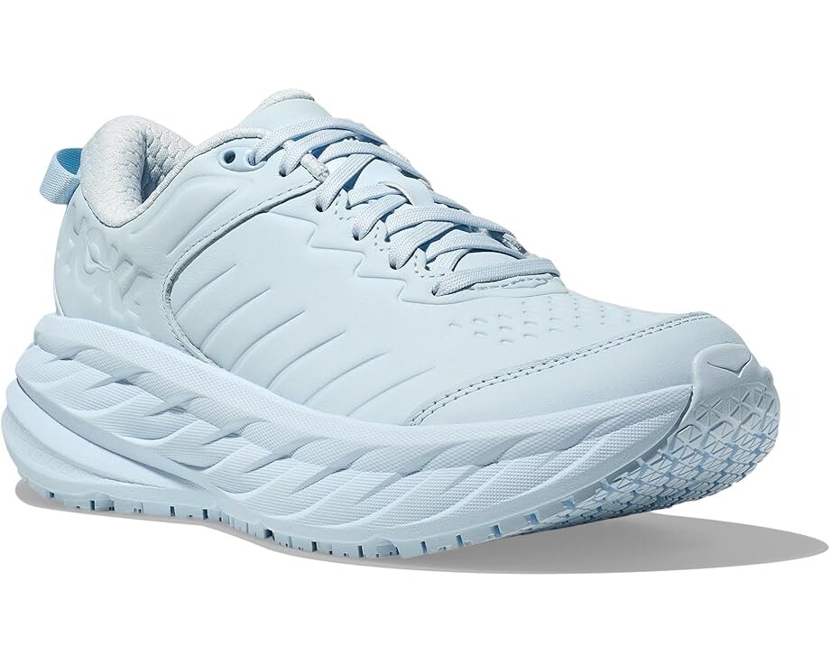 Кроссовки Hoka Bondi Slip Resistant, цвет Ice Water/Ice Water