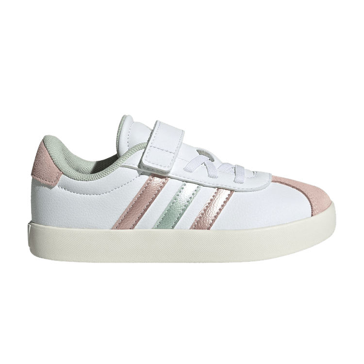 

Кроссовки adidas VL Court 3.0 C 'Linen Green Sandy Pink', белый