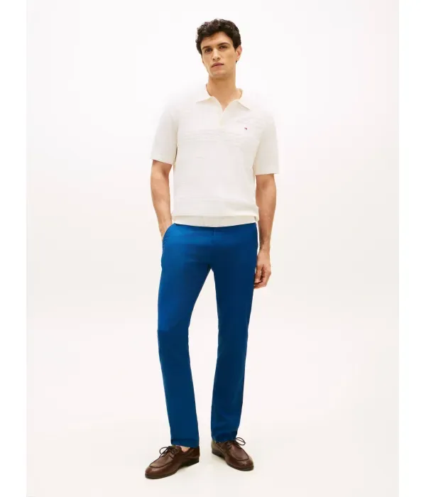 Брюки чинос Bleecker slim fit Tommy Hilfiger, темно-синий — фото 2