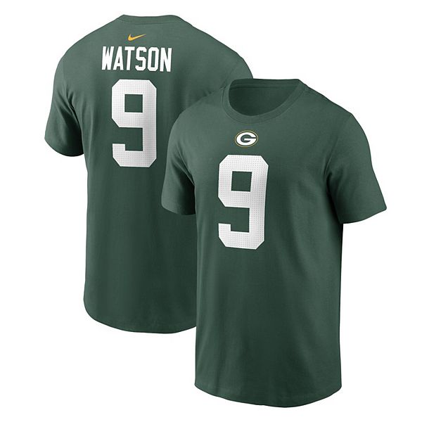 

Футболка с именем и номером игрока christian watson green bay packers Nike