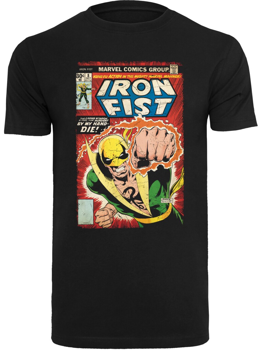 

Рубашка F4NT4STIC Marvel Iron Fist Cover, черный