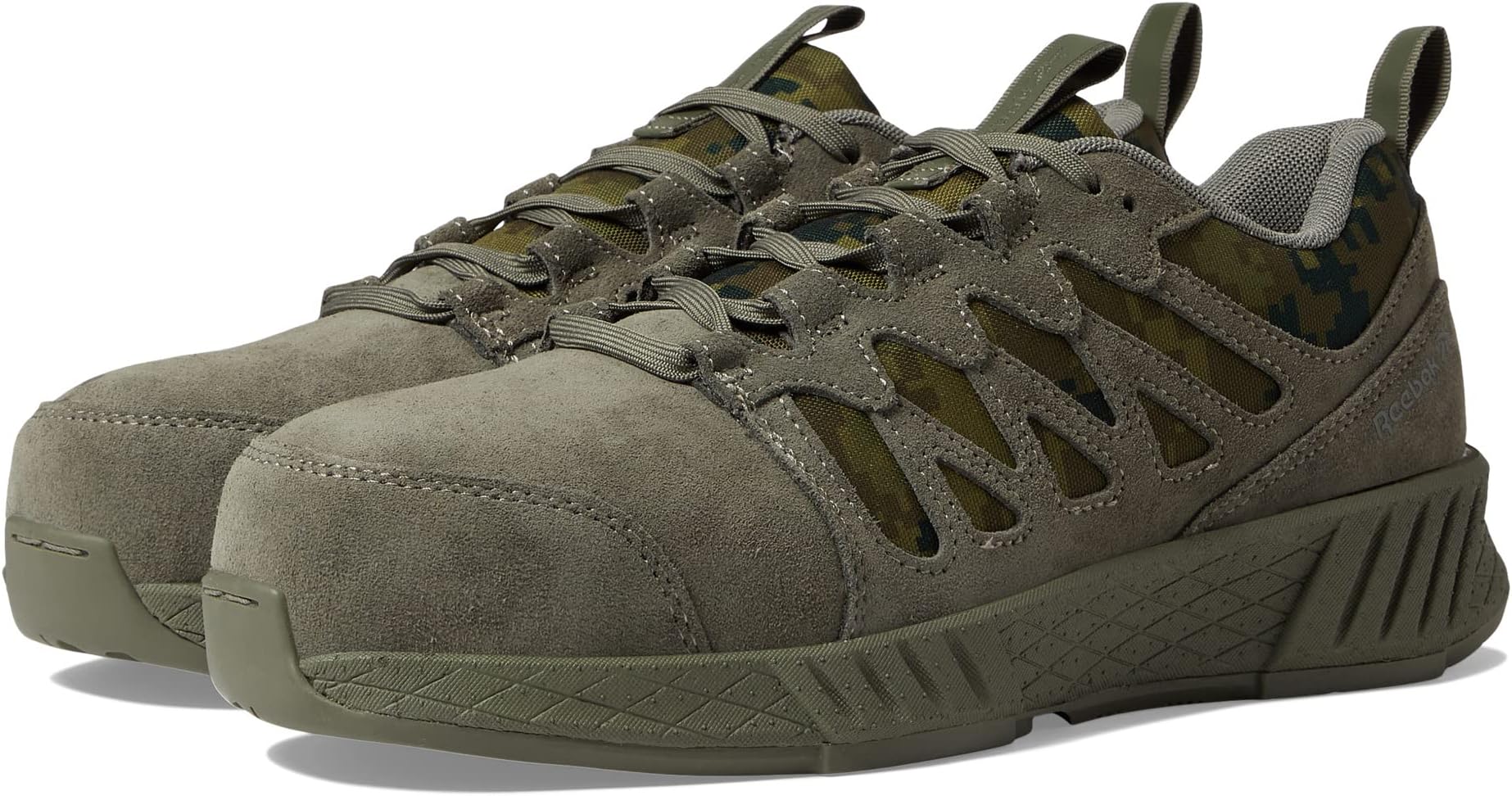 

Кроссовки Floatride Energy Tactical EH Comp Toe Reebok, цвет Digital-Camo Sage