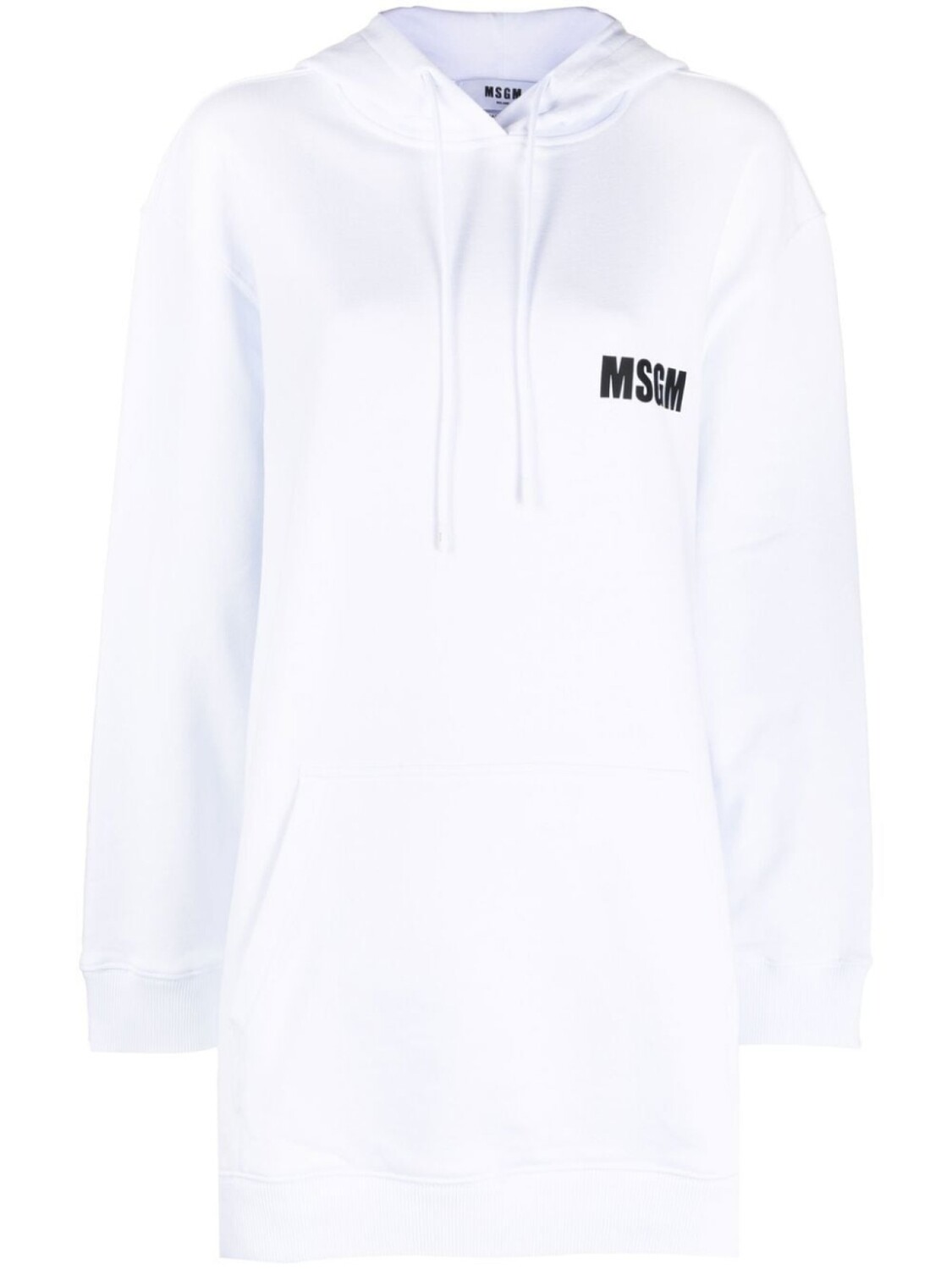 

MSGM худи с логотипом, белый