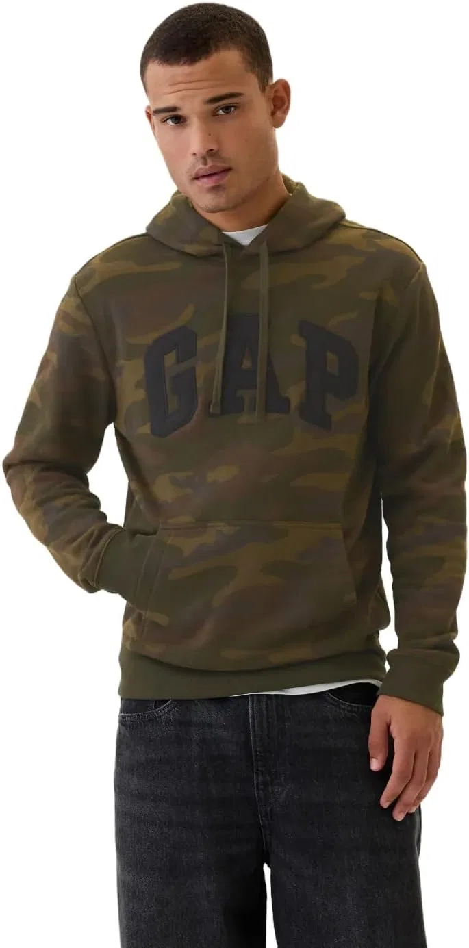 Худи GAP с логотипом, Green Camo