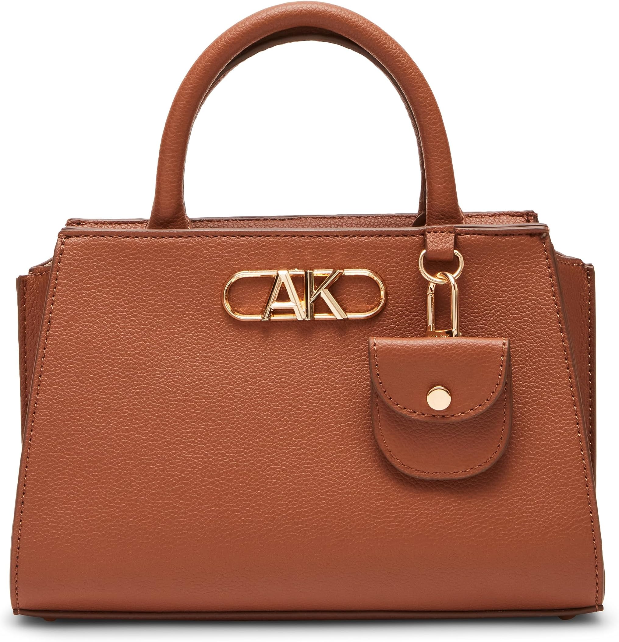 

Сумка Anne Klein Convertible Mini Satchel with Bevel Logo, цвет Chestnut