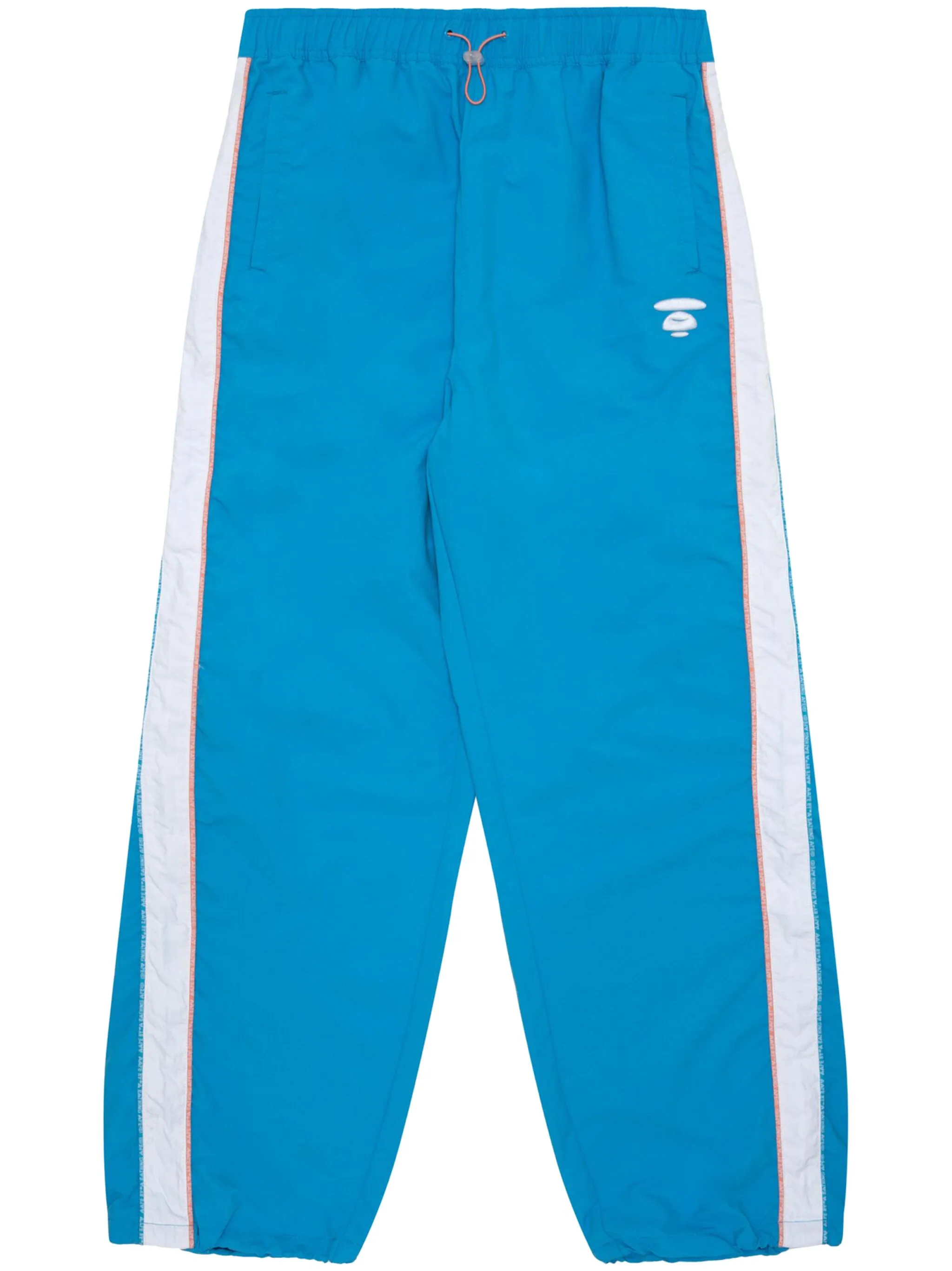 

Широкие брюки с вышивкой Milo Aape By A Bathing Ape, синий