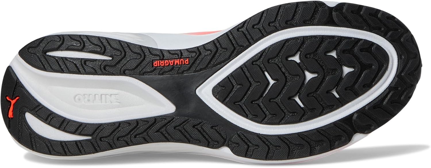 Мужские беговые кроссовки Puma Electrify Nitro 4, белый/красный/серый — фото 3