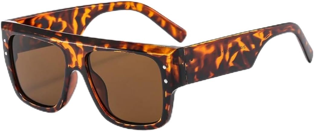 

Солнцезащитные очки с защитой от УФ-излучения UV400 | Крупная панк-оправа | Линзы конфетных цветов для занятий спортом на открытом воздухе и вождения DSVIGF, Leopard Brown