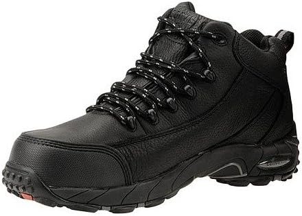 Мужские оксфорды Reebok из черной кожи, размер 9.5W — фото 4