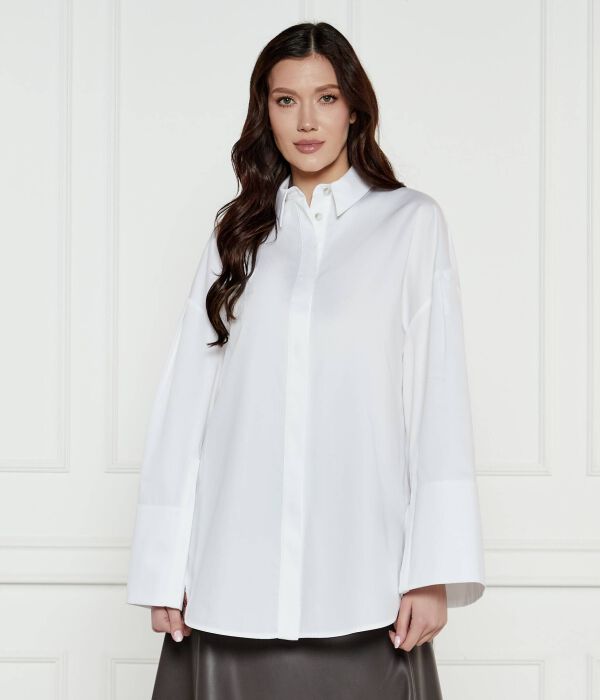 

Рубашка женская Max Mara Leisure свободного кроя, белый
