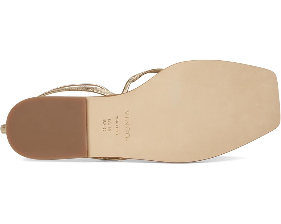 Сандалии Vince Ali Thong Sandals, цвет Champagne Leather — фото 3