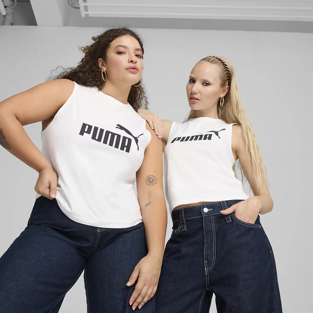 

Женская майка-топ Puma ESS No. 1 Logo Slim Tank, белый