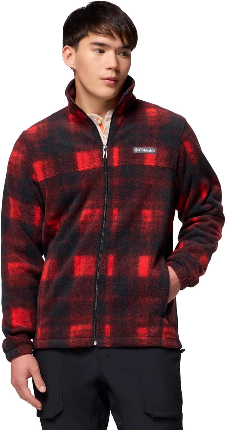 

Columbia мужская куртка Steens Mountain Printed, Sail Red Omblur