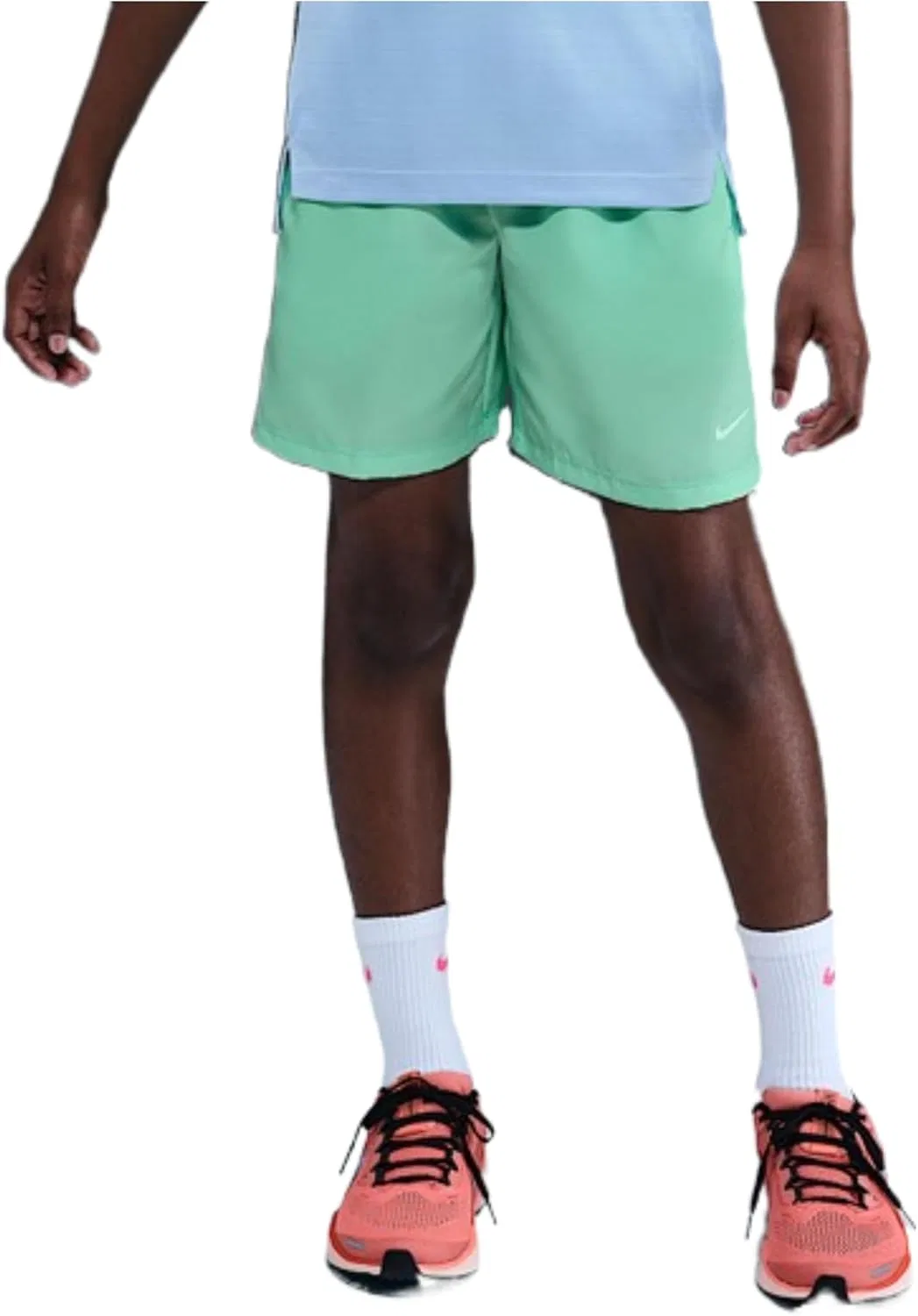 Шорты тренировочные Nike Dri-FIT, Mint Foam/White