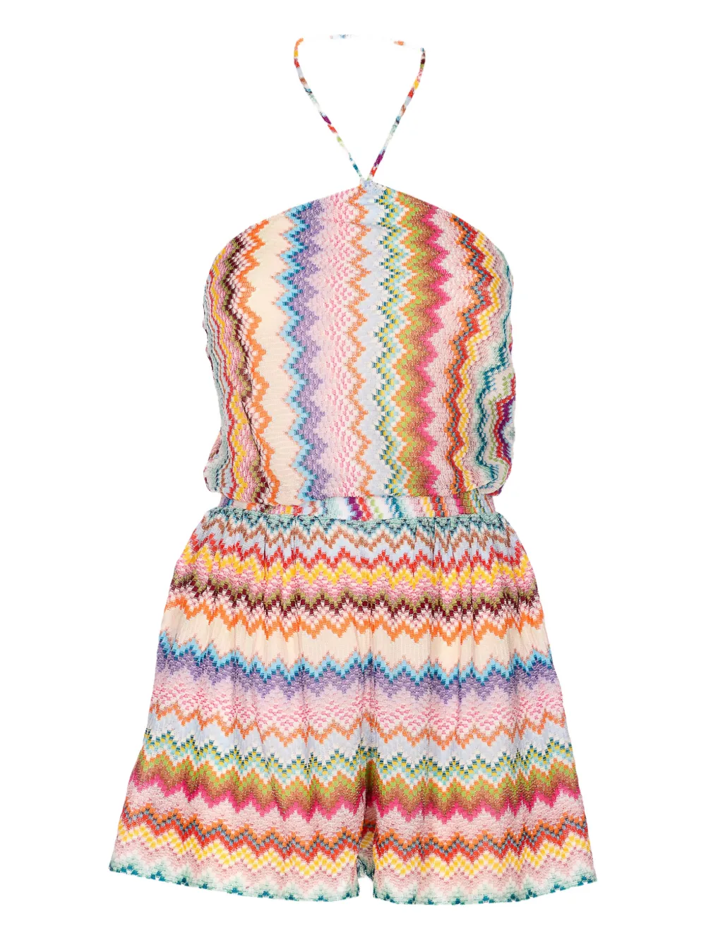 

Комбинезон с зигзагообразным узором Missoni, розовый