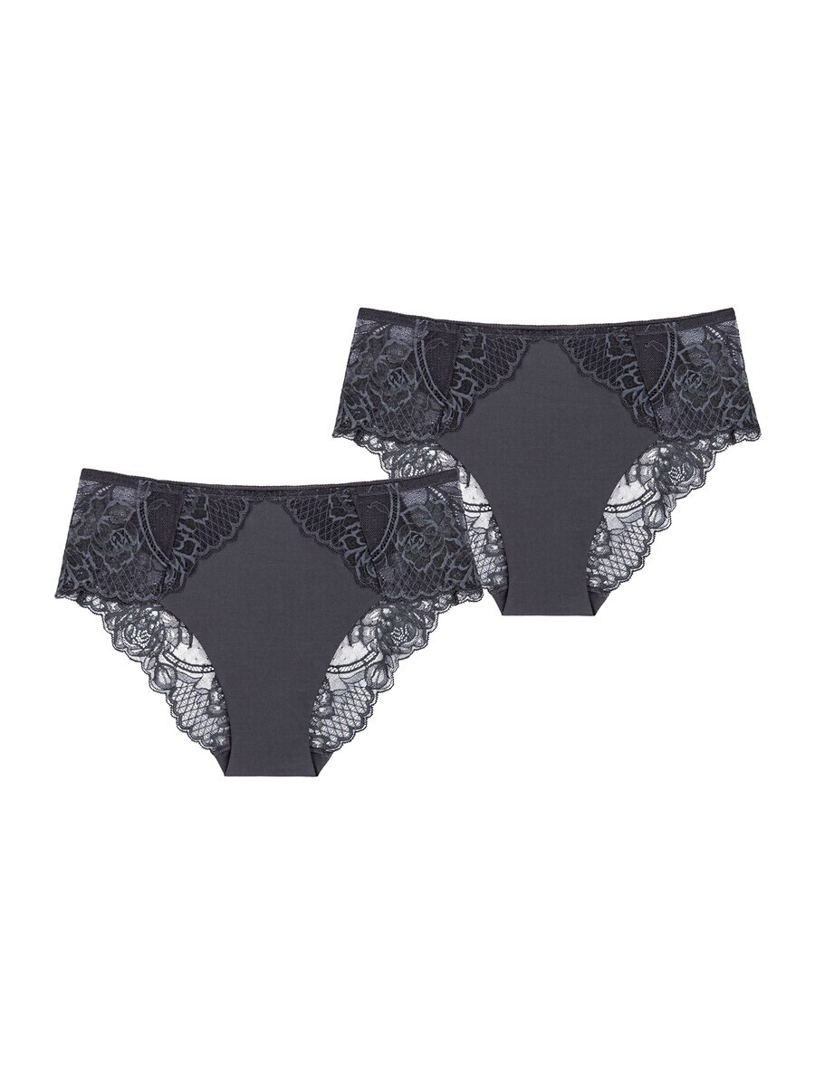 

Трусики TRIUMPH Panty Wild Peony Florale, темно-серый