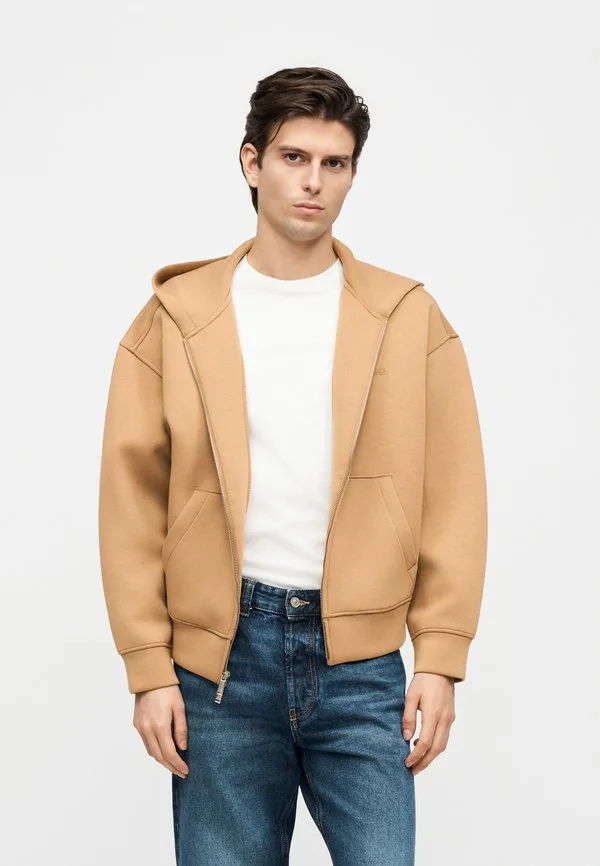 Толстовка на молнии spacer Calvin Klein, Tigers Eye — фото 3